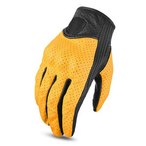 Guantes de Motocicleta con Pantalla Táctil, Protección Adicional, Piel de Cabra, Guantes de Motocicleta para Hombre con Talla Personalizada - Product Image 3