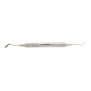 Embouts dorés pour équipements dentaires, instruments de remplissage en acier inoxydable à manche creux, pluggers dentaires, instrument de remplissage composite en plastique - Product Image 1