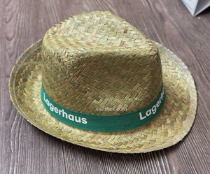 Promotion <b>Straw</b> Hat Wholesale Natural Color From Vietnam Bulk Supply Branded <b>Straw</b> Hats <b>Visor</b> <b>Straw</b> Hat Personalize Ribbon Band - Product Image 3