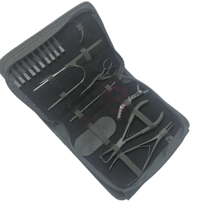 Pinzas de Acero Inoxidable para Extensiones de Cabello, Herramienta Profesional Reutilizable para Abrir y Cerrar Anillas Micro Ring, Sin Níquel - Product Image 6