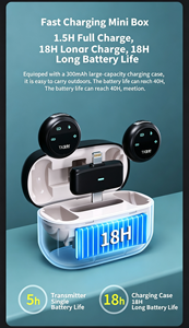 Micrófono Lavalier Inalámbrico Magnético K31, Micrófono de Solapa 2 en 1 del Tamaño de un Botón para Vlogging, TikTok, Transmisión en Vivo y Grabación de Video - Product Image 5