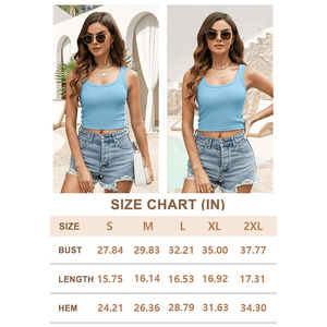 Customized Breathable Women's Fitness Wear Workout <b>Crop</b> Tank <b>Tops</b> Solid Color Cotton Polyester Cropped Yoga Tank <b>Tops</b> For Women - Product Image 6