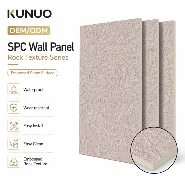 SPC Slate Wall Panel Luxury Stone Plastic Composite Board Waterproof Bathroom Warehouse Showroom Display Background Wall