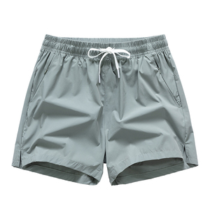 Shorts de sport décontractés pour hommes en soie glacée respirante avec poches et cordon de serrage, séchage rapide, pour la course à pied, OEM - Product Image 4