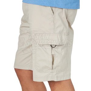 Pantalones Cortos Cargo para Hombre, Cintura Media, Color Sólido, Ecológicos, de Alta Calidad, Transpirables, para Viajes, Casuales y Cómodos, Suministro de Fábrica con MOQ Bajo - Product Image 4