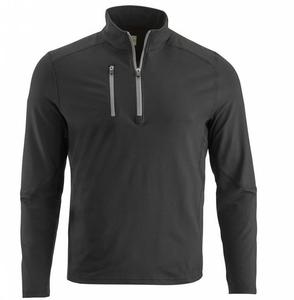 Sudadera de Cuello Redondo Extra Grande para Hombre, Color Negro Sólido, Tejido de Algodón, Estilo Casual para Otoño, Corte Regular, Manga Larga - Product Image 1