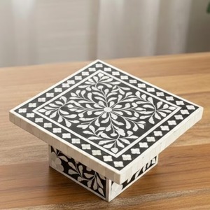 Handmade Custom Resin Disposable Eco-Friendly <b>Cake</b> Pedestal <b>Stand</b> <b>Set</b> for Dessert Table Hotel Party Wedding Displays - Product Image 1