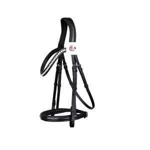 Brida de cuero duradera para caballos mexicanos, banda para cejas cosida de alta calidad, producto para caballos - Product Image 2