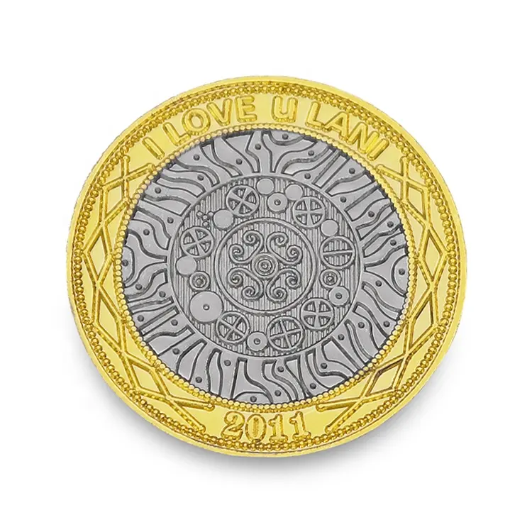 Jogos de tabuleiro personalizado moeda token barato personalizado pequeno metal de ouro operado moedas de jogos de arcade