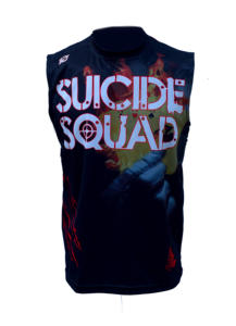 Maillot de basket Suicide Squad respirant 100 % polyester, sublimation, dernier design, vêtements anime, imprimé 3D, sportif pour homme - Product Image 2