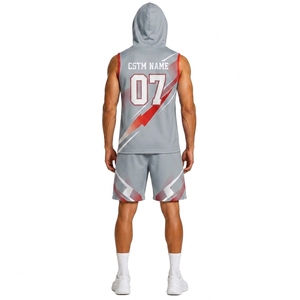Maillot de football sans manches et short de sport personnalisés professionnels 7 contre 7 – Tenue d'équipe de performance pour la compétition - Product Image 2