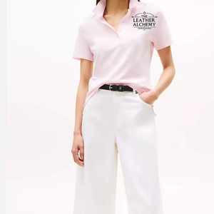 Camiseta Polo de Entrenamiento Profesional para Mujer, Tejido Elástico Suave de Alto Rendimiento, Adecuada para Actividades Físicas, Eventos Deportivos, Ropa de Trabajo - Product Image 1