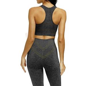 Conjunto de yoga transpirable de moda para mujer, ropa deportiva para gimnasio, conjunto de sujetador y leggings para mujer - Product Image 5