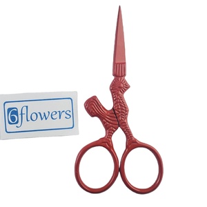 Ciseaux de beauté avec cisaillement à broderie à lame en acier inoxydable à bord lisse pour fournisseurs de ciseaux à enfiler personnalisés à pointe aiguille - Product Image 1