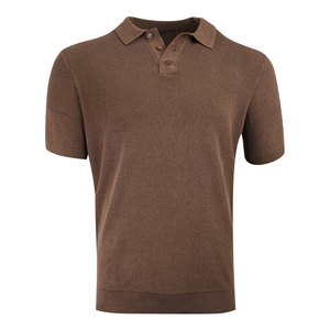 Chemise pour homme à manches courtes en coton 100% tricoté respirant et anti-rides, imprimé, prix de gros, meilleure qualité premium, polo pour homme - Product Image 1