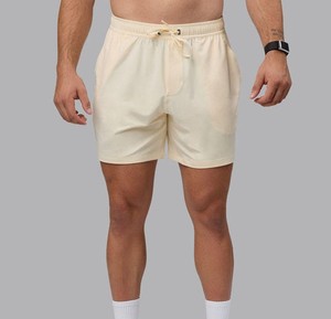 Pantalones Cortos Casuales de Algodón Suave para Hombre, Cómodos para Uso Diario en Verano, Bajo MOQ, Suministro de Marca Privada - Product Image 3