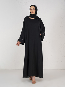Hijab 100% Coton Automne Décontracté Fait Main Doux Imprimé Floral Personnalisé Foulards & Paréos Musulmans pour Femmes Vente Directe Usine - Product Image 3