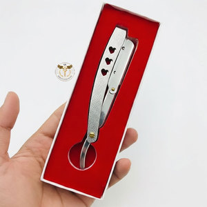 Turkish Professional Classic Straight Edge Barber <b>Razor</b> <b>Single</b> <b>Blade</b> Stainless Steel Foldable Shaving Salon Use Men Grooming - Product Image 3