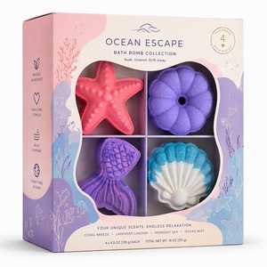 Fabricant de bombes de bain bio hydratantes, soins naturels à base de plantes, relaxants, emballage personnalisé OEM ODM, boule de bain certifiée - Product Image 2