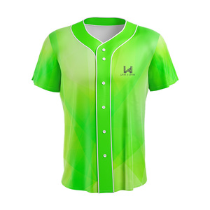 เสื้อเบสบอลผู้หญิงแบบสั่งทำ OEM ODM แขนสั้น ผลิตจากโพลีเอสเตอร์ที่ยั่งยืน พร้อมลายพิมพ์แบบ Sublimation สำหรับทีมซอฟต์บอล - Product Image 5