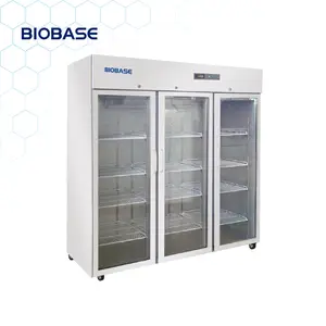 BIOBASE CHINA Réfrigérateur de laboratoire à double porte de grande capacité avec contrôle par microprocesseur pour laboratoire