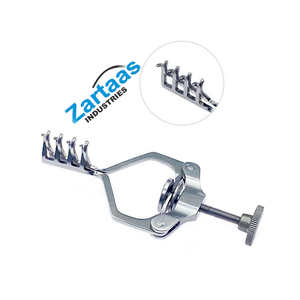 Rétracteur de doigts en acier inoxydable de haute qualité pour petits animaux, 70 mm de long, 4 griffes, rétracteur cutané, instruments chirurgicaux - Product Image 4