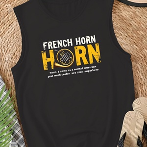 Superhero FRENCH HORN PLAYER Chaleco casual para mujer - Product Image 1