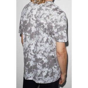 T-shirt en jersey non tissé 240g de haute qualité pour homme, couleur unie, imprimé tie-dye, écologique, séchage rapide, respirant, anti-plis, coupe classique - Product Image 6