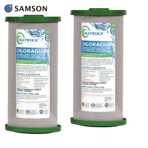 Cartouche de filtre à charbon actif sous évier, chloramine, filtre Big Blue, prix imbattable - Product Image 1