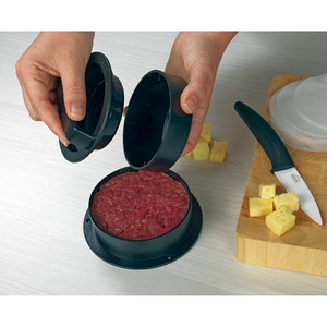 Stampo per hamburger con manico per modellare la polpaccia di carne, utensile da cucina - Product Image 3