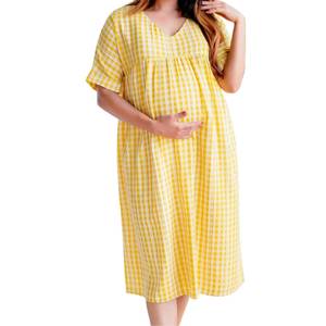 Ropa de Maternidad de Algodón Premium de Fábrica Directa, Cómoda, Suave, Transpirable y Elástica para Uso Diario Durante el Embarazo - Product Image 5