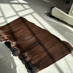 Bundle Tip Tape Ins Color Brown Single Donor Virgin Vietnamese Virgin Cutticle Tape Ins Extensiones de cabello Venta caliente Cabello humano - Product Image 4