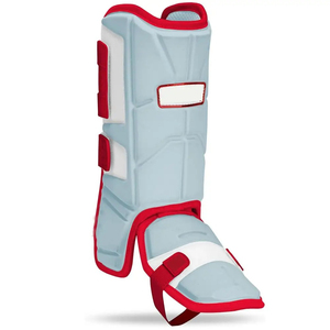 Custom Elastic Leather EVA PU Durable Comfortable Shin Guard for Muay Thai and Kick Boxing Training Protective Customizable - Product Image 1