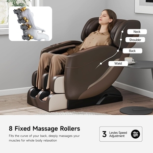 Silla de Masaje Corporal Completo con IA de Alta Tecnología 2024, Gravedad Cero, Presión de Aire, Función Musical y Pantalla Inteligente - Product Image 3