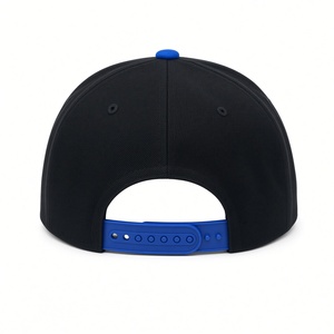 Gorra de Béisbol Phi Beta Sigma para Hombre, Negra y Azul Rey, Bordada con el Logotipo de 1914, Colección D9, Visera Plana, Ajustable - Product Image 4