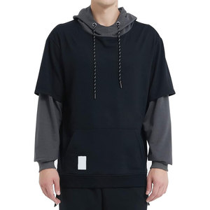 Mens Custom <b>Polyester</b> <b>Hoodie</b> Sublimation Printed Pullover Hoody Plain Blank Streetwear Sweatshirts For Men Wholesale Price List - Product Image 2