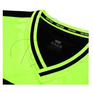 Wholesale <b>Soccer</b> Referee Uniform Custom Jersey Set Polyester/Nylon Sublimated Print Quick Dry Breathable Professional Football - Product Image 2