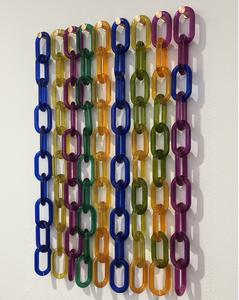 โซ่เรซิ่นใสหลากสีขนาดใหญ่คุณภาพดีเยี่ยม ทำมือ เป็นมิตรกับสิ่งแวดล้อม สำหรับตกแต่งผนัง งาน DIY - Product Image 1