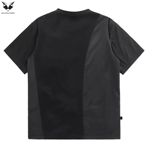 Trendy Custom Techwear T-Shirts Men's Streetwear Hip Hop Graphic <b>Tees</b> Breathable Oversized Tech Wear Tactical T-Shirt - Product Image 2