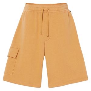 กางเกงขาสั้นผู้ชายดีไซน์ล่าสุด ผ้าฝ้าย 100% ผ้าฟลีซหนา ลายเรียบ สไตล์ไฮสตรีท รับผลิตแบบ OEM ODM ความยาวขาสั้น ผลิตในปากีสถาน - Product Image 2