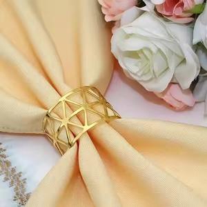 Decorative <b>Metal</b> Napkin <b>Ring</b> <b>For</b> Dining Table Decoration And Dining Use - Product Image 1