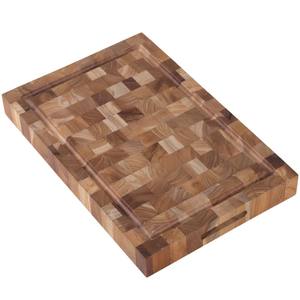 Planche à découper en bois d'acacia de luxe moderne, bloc de boucher écologique, ustensile de cuisine, plateau de service de haute qualité - Product Image 5