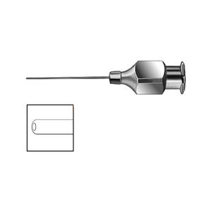 Cánula de cámara anterior Scheie de acero inoxidable de alta calidad, instrumentos médicos confiables para procedimientos oftalmológicos quirúrgicos, con certificación CE - Product Image 1