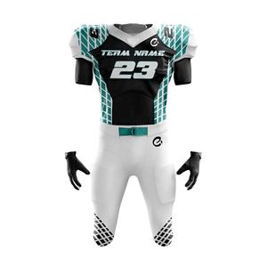 Uniformes de fútbol americano personalizados al por mayor para adultos sublimación personalizada mejor diseño ropa deportiva - Product Image 1