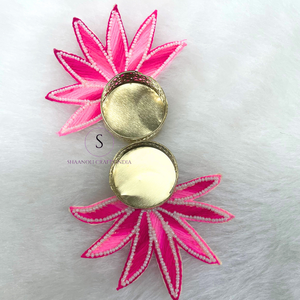 Handmade <b>Flower</b> Shape Tea Light <b>Candle</b> with Pearl Beads & Thread Work, Diwali Festival Decoration, Home Décor & Festive Gift - Product Image 6