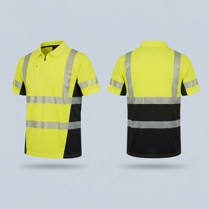 เสื้อโปโลทำงานแบบสะท้อนแสง ป้องกันรังสียูวี กันไฟ กันน้ำ ระบายอากาศได้ดี ผ้าฝ้าย แห้งเร็ว พร้อมโลโก้สั่งทำพิเศษ - Product Image 4