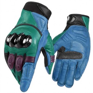 Guantes de Motocicleta de Cuero para Motociclista, Puño Corto, Compatibles con Pantalla Táctil, Mercado Mayorista de EE. UU. y Europa - Product Image 6