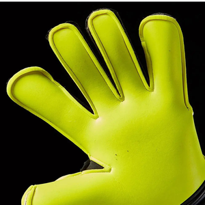 Gants de gardien de but de football professionnels unisexes respirants avec sangle de poignet réglable, en cuir antidérapant, couleurs et logo personnalisables, vente en gros - Product Image 3
