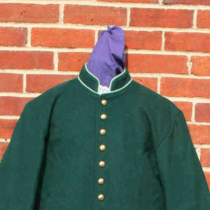 Manteau formel américain de reproduction inspiré de la période de la guerre civile, manteau en laine de reproduction américaine - Product Image 3