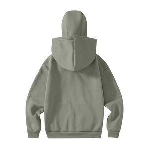 Sweat à capuche zippé intégral pour homme, imprimé, 100 % coton molletonné, respirant, avec poches, haute qualité - Product Image 2